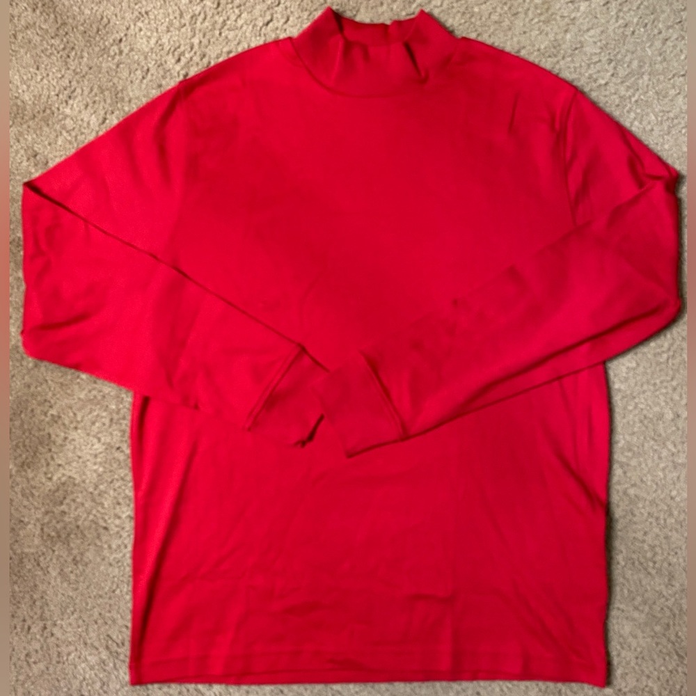 Mediumweight mock neck shirt